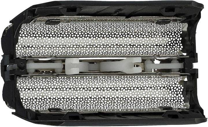 vhbw Doppelscherfolie Ersatz für Braun 51B, 51S für Elektrorasierer - Typ 51B + Rahmen, schwarz/silb