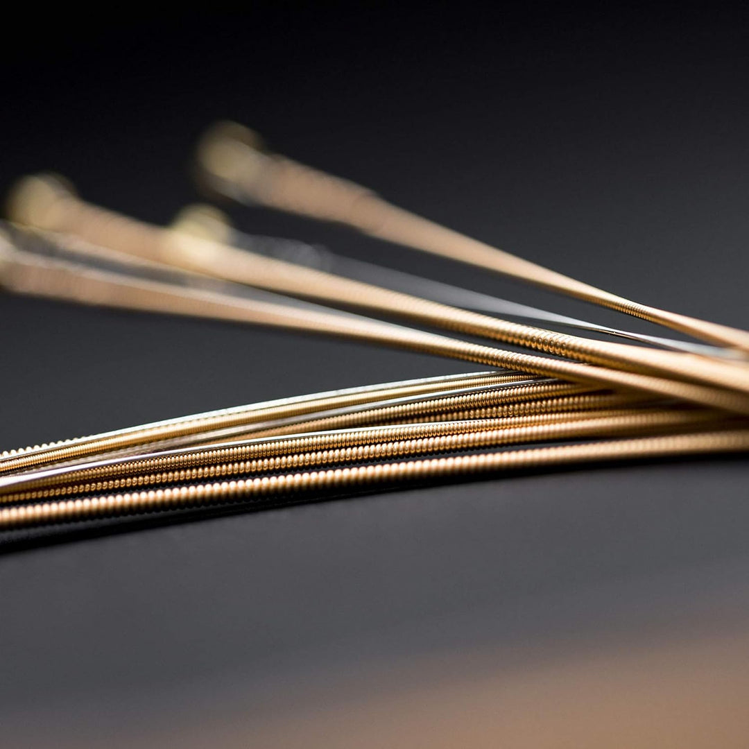 MARTIN Cordes Authentic Treated [MA540TPK3], 3er Pack, Leicht 12 Light Phosphor Bronze Packung mit 3