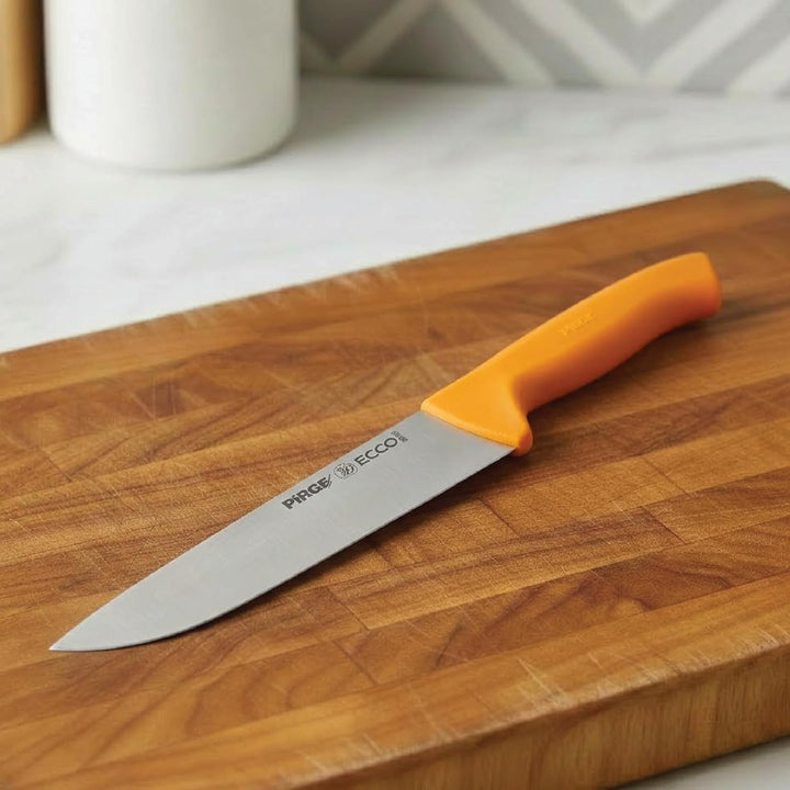 Pirge Ecco Metzgermesser 21 cm Gelb Schlachtermesser - Fleischermesser - Stechmesser - Exzellenter S