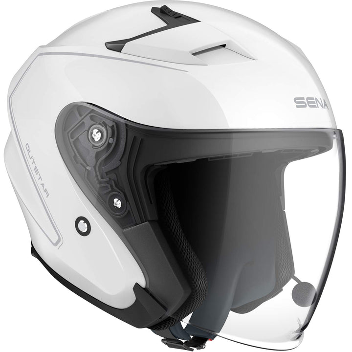 Sena Jethelm Outstar, ECE-Zertifiziert (Weiss, Mittel) Weiss M Outstar, Weiss M Outstar