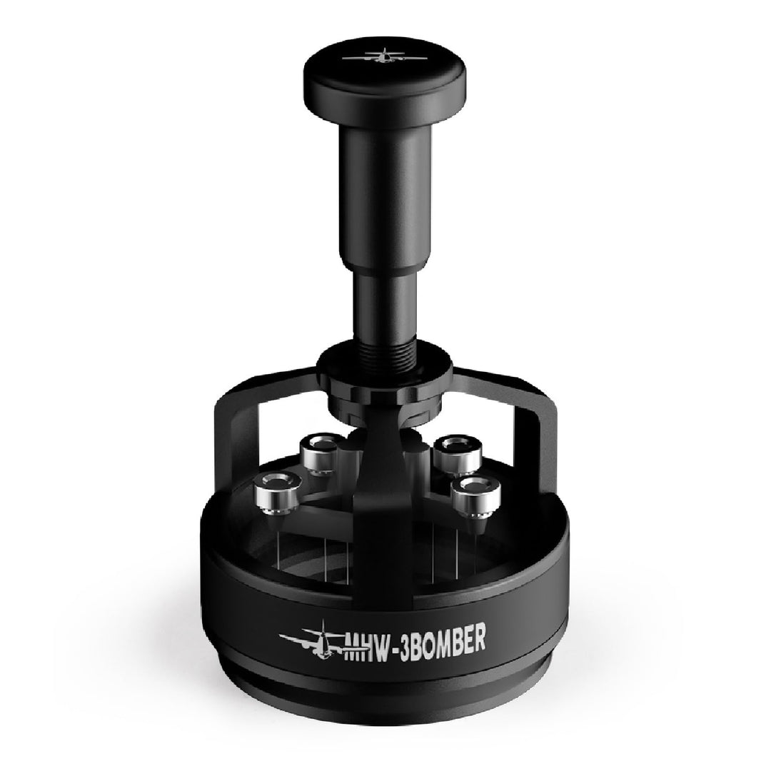 MHW-3BOMBER Yu Cyclone WDT Tools 54mm, Espresso Rührer, Verteilungswerkzeug für Barista, 0,25 mm, 14