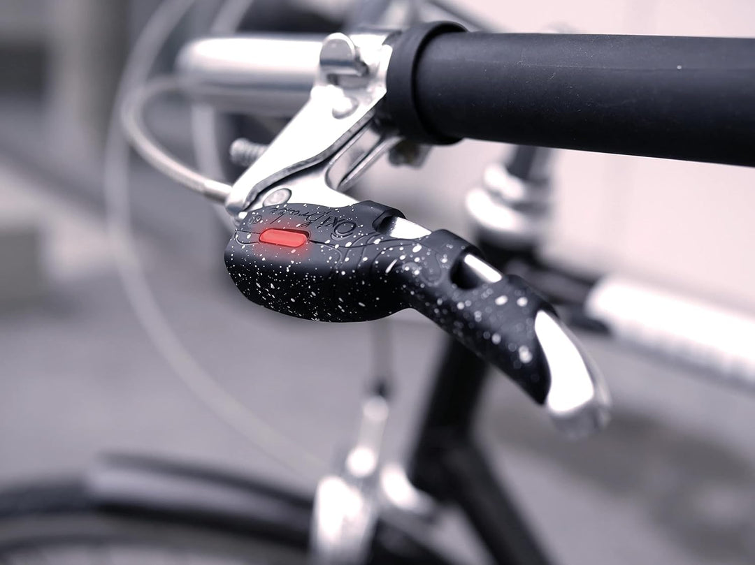 OVERADE OxiBrake Bremsendetektor-Griff – Verbinden Sie es mit einer Fahrradbeleuchtung der Oxi Serie