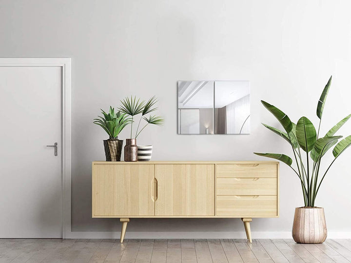 Wandspiegel / Kristallspiegel Rahmenlos mit Facette Mirror incl. Befestigungsmaterial Made in German