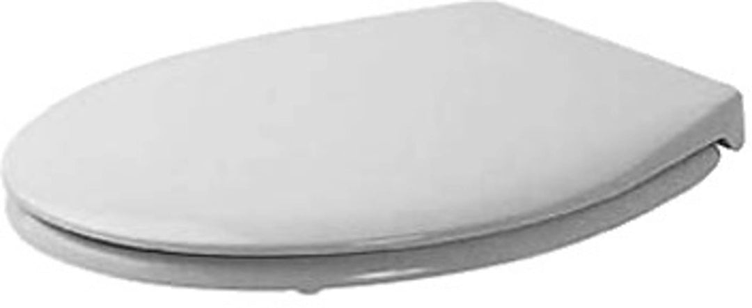 Duravit 0065700000 WC-Sitz Bambi ohne Absenkautomatik Scharniere, edelstahl / weiss