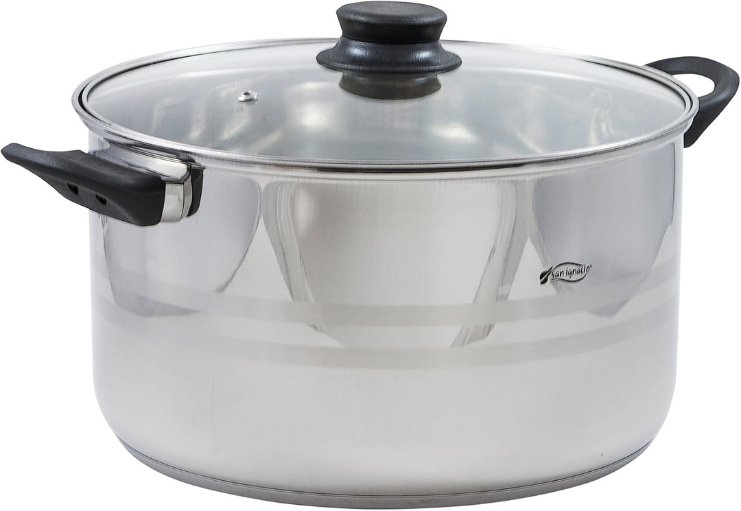 San Ignacio Q1876 – Kochtopf-Set, Edelstahl, Ø16x9 Ø18x10 Ø20x11,5 y Ø24x13,5, SG-8051, Ø16x9; Ø18x1