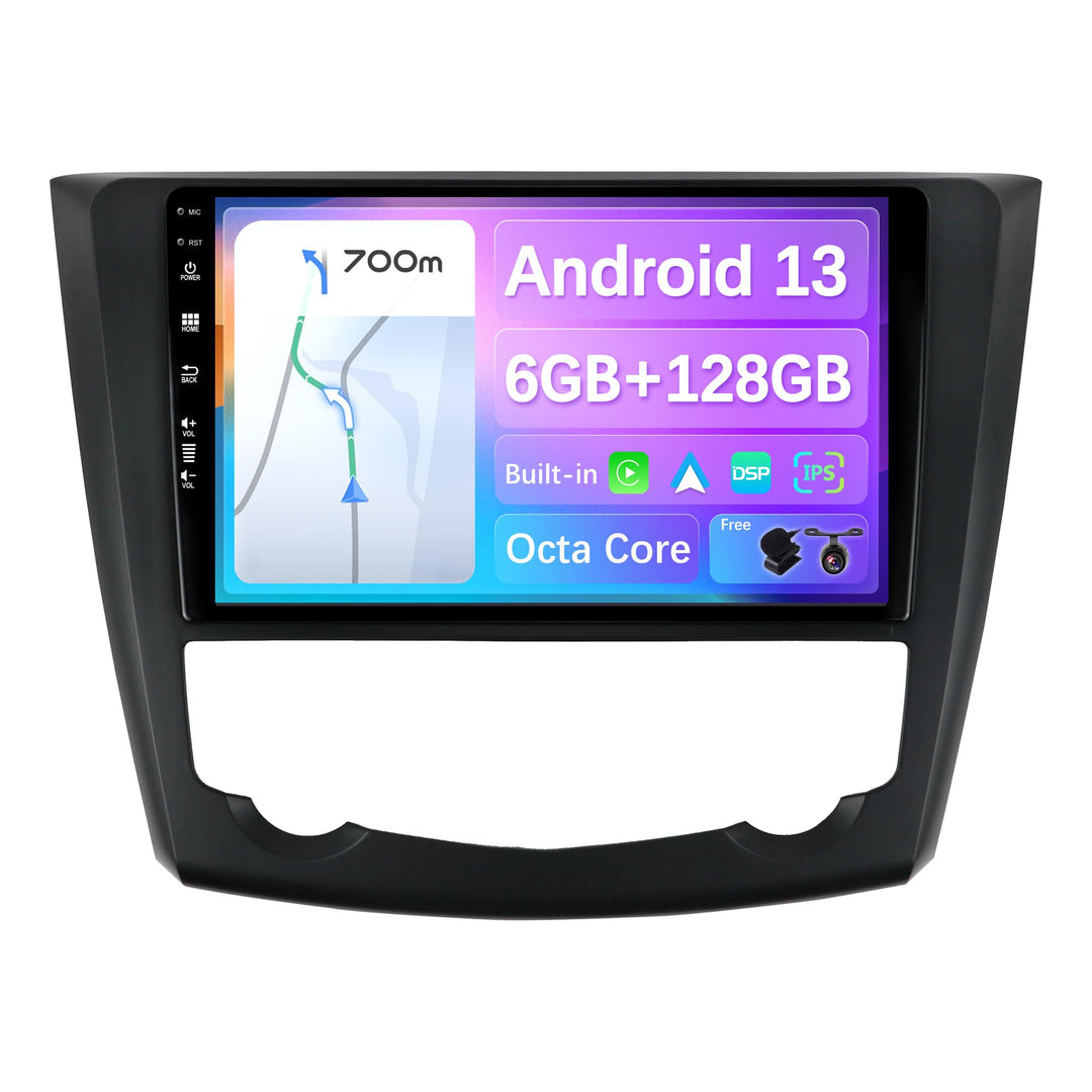 JOYX - [6G+128G] - Android 15 IPS Autoradio Passt für Renault Kadjar (2015-2019) - Kabellos CarPlay/