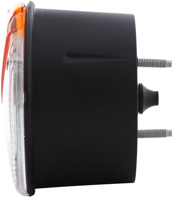 HELLA - Heckleuchte - Glühlampe - 12/24V - Anbau/geschraubt - Lichtscheibenfarbe: weiss/gelb - Steck