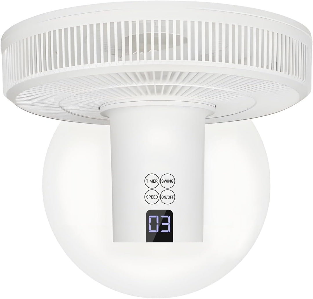 LTC Standventilator Flüsterleise (27dB) mit 15 Flügeln – Leistungsstarker Bodenventilator mit Fernbe