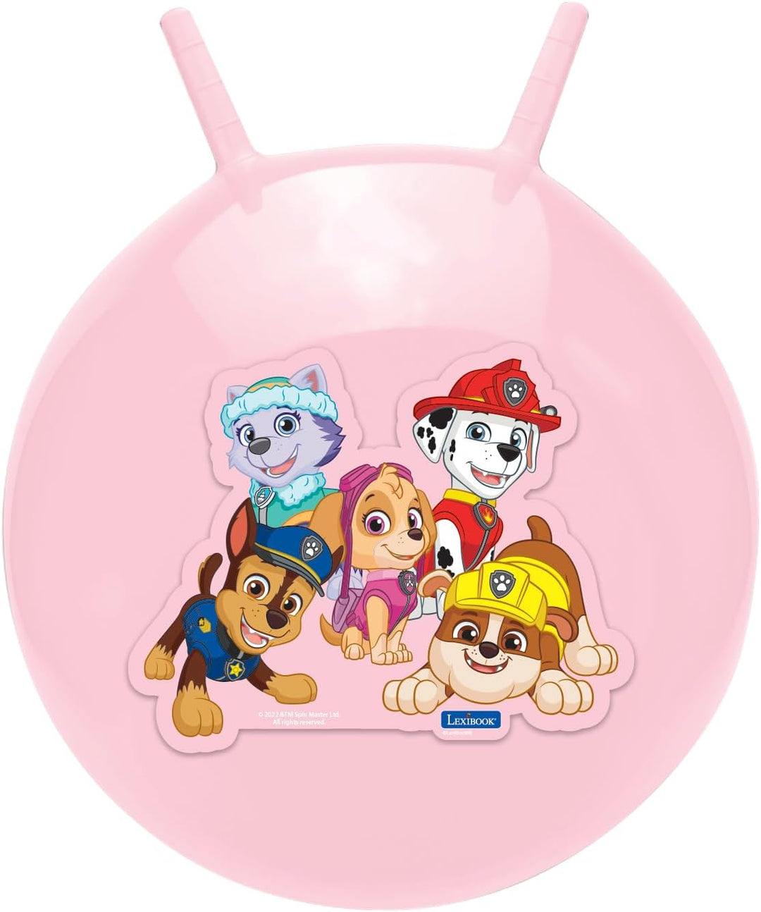 Lexibook, Paw Patrol, Aufblasbarer Hopper-Ball, inkl. Handpumpe, sicherer und haltbarer Kunststoff,