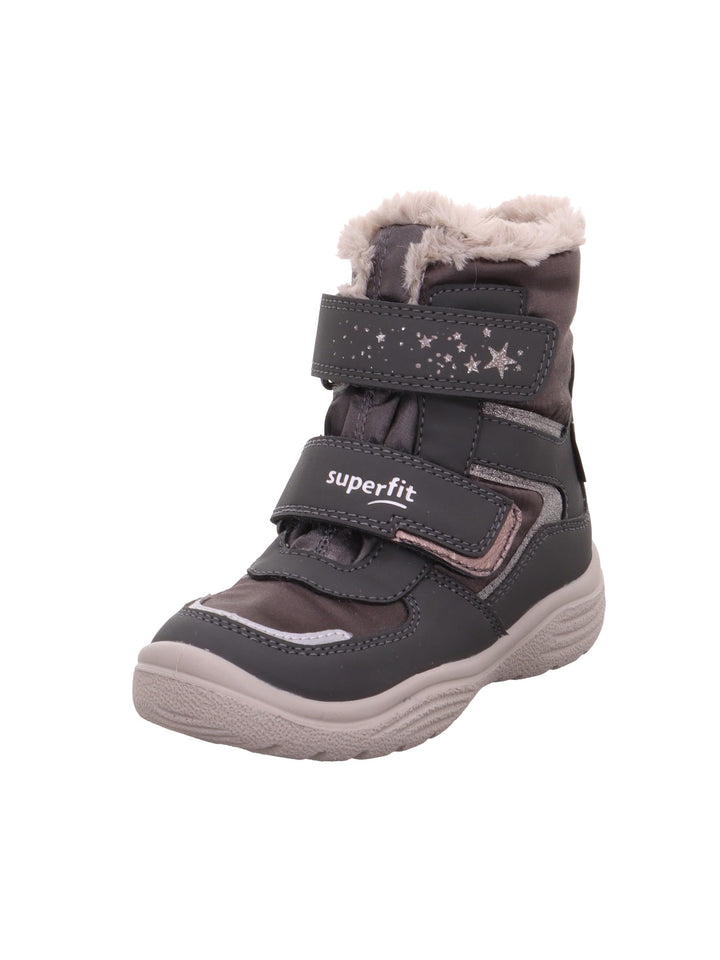 Superfit Mädchen Crystal Warm Gefütterte Gore-tex Schneestiefel 25 EU Grau Beige 2000, 25 EU Grau Be