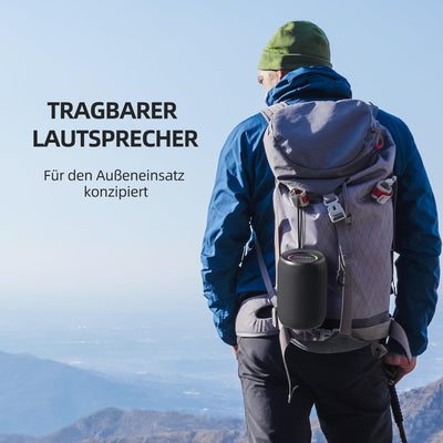 ZEALOT Bluetooth Lautsprecher,Musikbox Bluetooth mit USB/TF Karte/AUX,Bluetooth Box mit IPX5 Wasserd