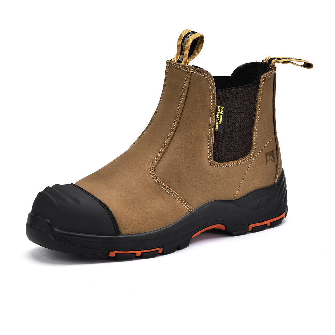 S3 Arbeitsstiefel Herren & Damen , M-8025NB Sicherheitsschuhe Herren & Damen hoch, wasserdichtes & a