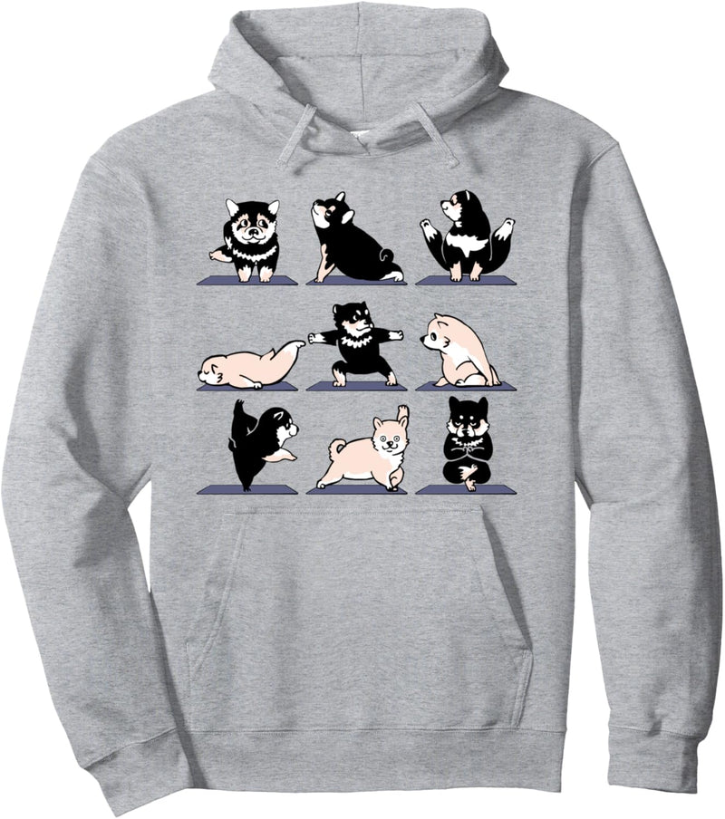 Shiba Inu Yoga Pullover Hoodie