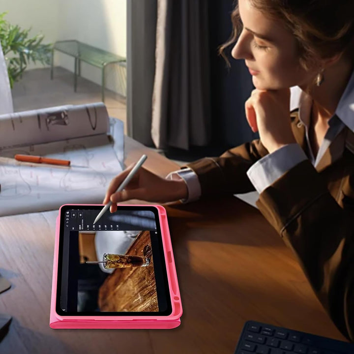 iPad-Tastatur (10. Generation 10,9" 2022/(A16) 11. Generation 11" 2025) mit Hülle, abnehmbare italie