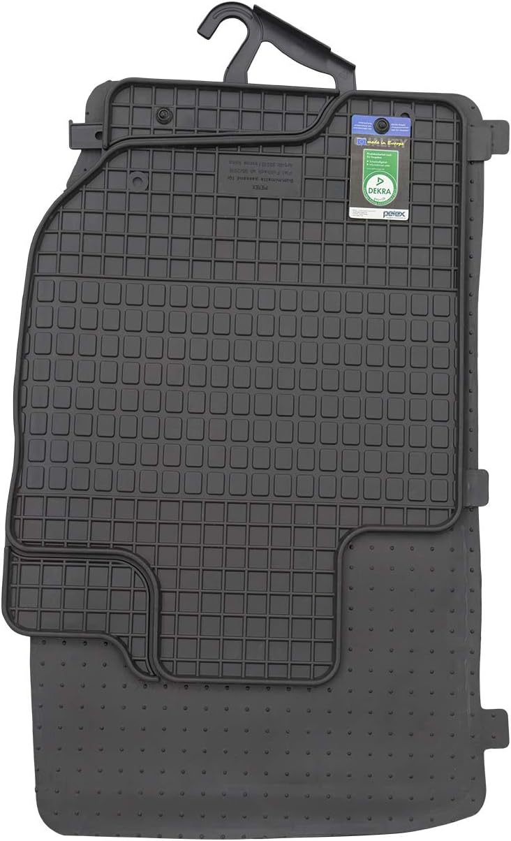 Petex 95510 Fussmatte Gummimatte Vorne Matte schwarz