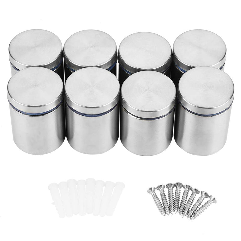 Glas Abstandshalter, 8 Stücke M38 * 50mm Edelstahl Werben Befestigungsstift für Unternehmen, Büro, G