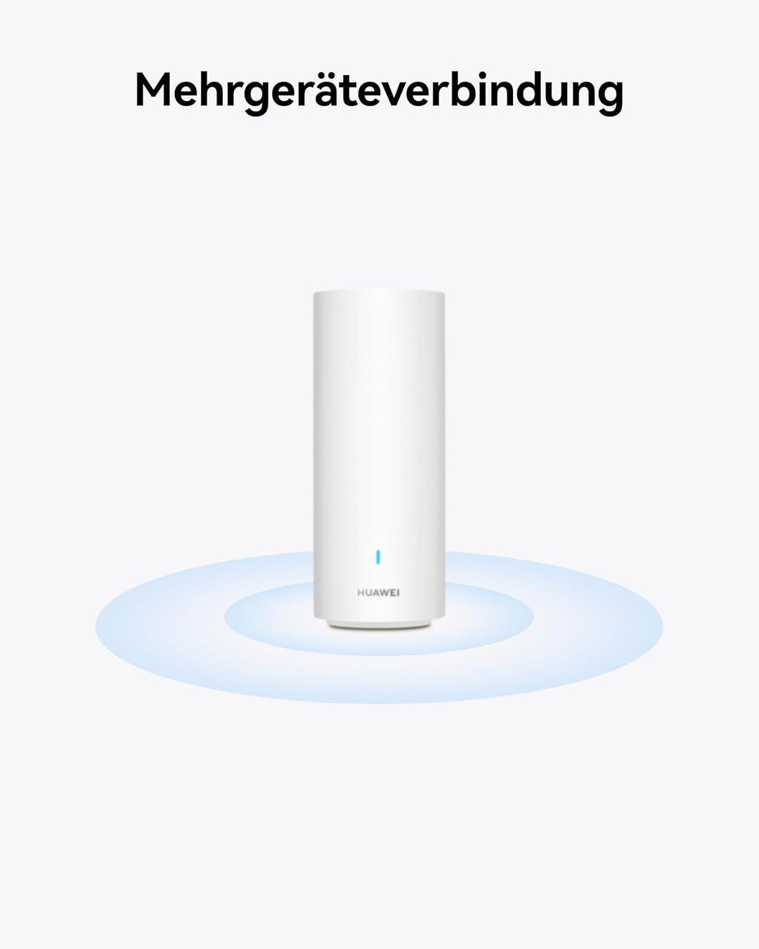 HUAWEI WiFi Mesh 3+ Router, Dual-Band Wi-Fi 6 AX3000, WLAN-Abdeckung im ganzen Haus, nahtloses Roami
