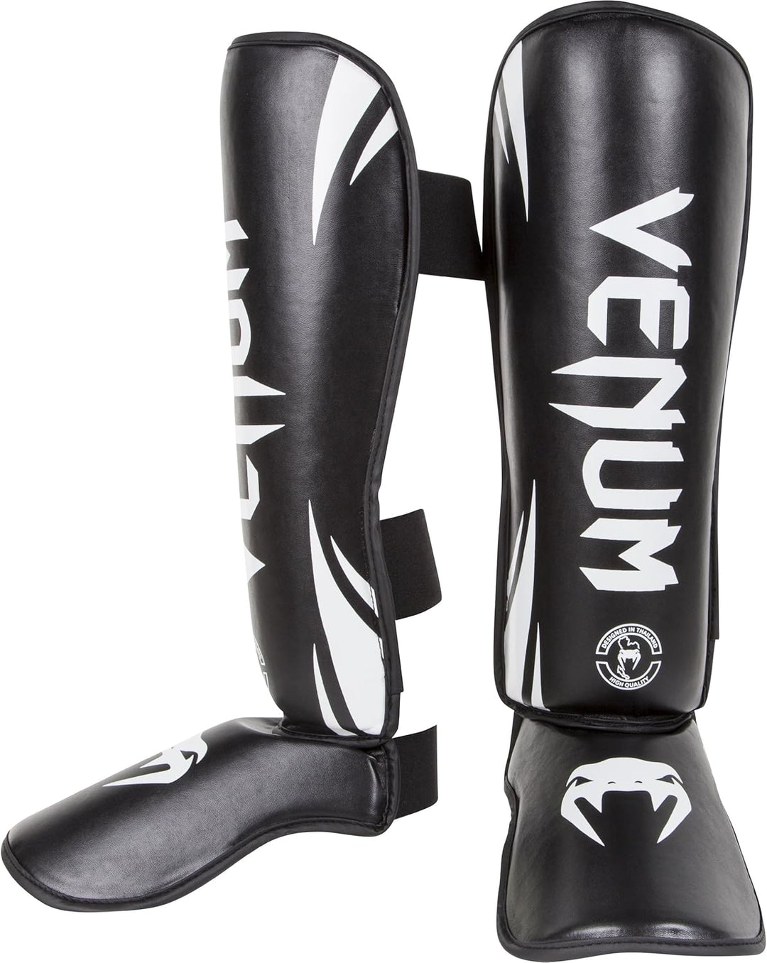 Venum Erwachsene Schienbeinshoner Challenger 2.0 M Schwarz/Weiss, M Schwarz/Weiss