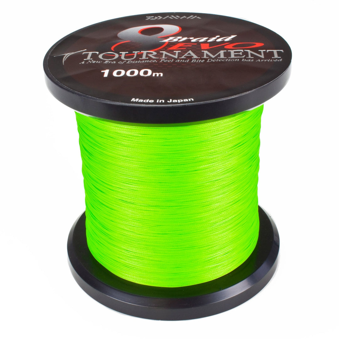 DAIWA Tournament 8 Braid EVO 0.10mm 6,7kg 1000m ch Geflochtene Schnur