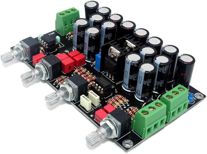 DollaTek HIFI Verstärker Audio OPA2604 + AD827 OPAMP 5532 LM337 LM317 Vorverstärker Vorverstärker La