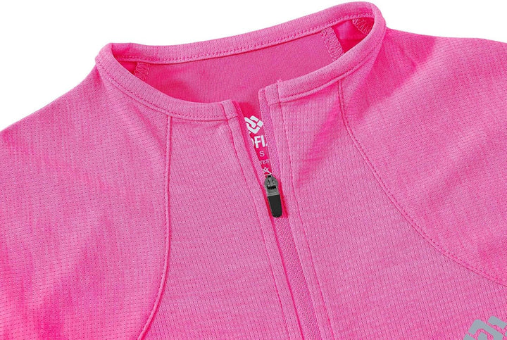 MoFiz Damen Laufjacke Leicht Sportjacke Trainingsjacke Langarm Fitness Wandern Yoga Jacke Atmungsakt