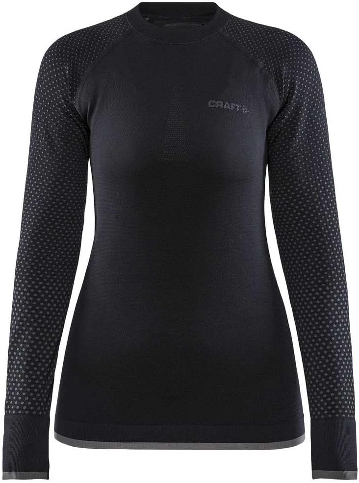 Craft Damen ADV Warm Fuseknit Intensity Ls W Oberteile XL Schwarz, XL Schwarz