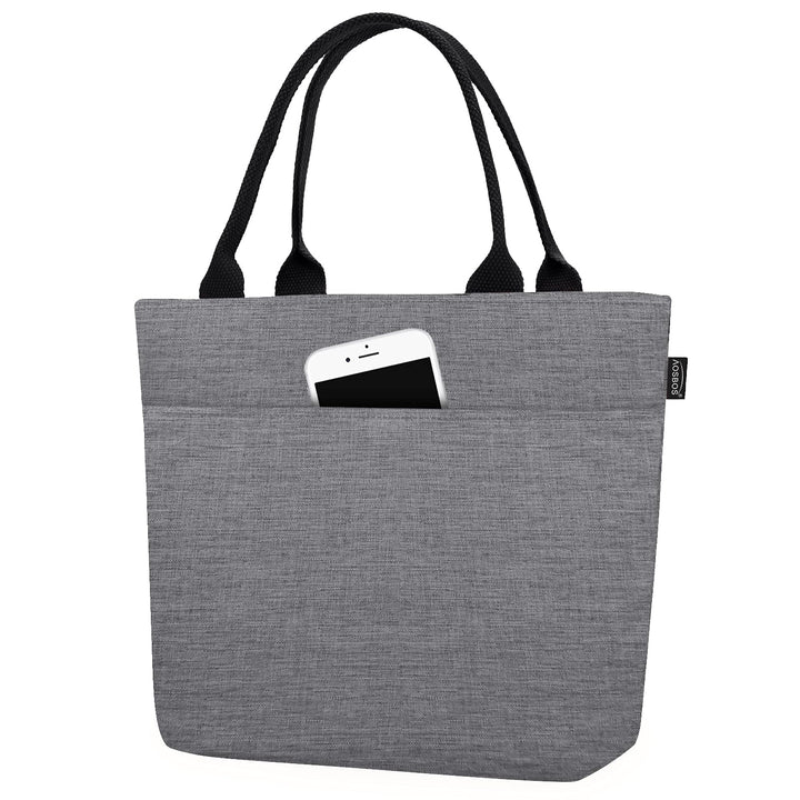AOSBOS Kühltasche Klein Leicht Lunch Tasche Isoliertasche zur Arbeit Schule Faltbar Wasserdicht Reis