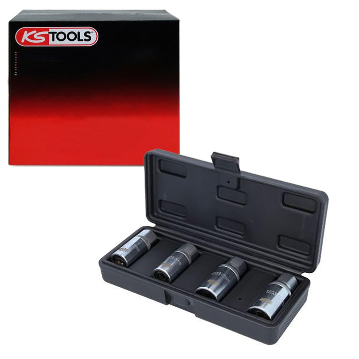 KS Tools 152.1100 Stehbolzen-Ausdreher-Satz, 4-tlg.