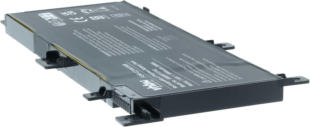 vhbw Akku kompatibel mit Asus K556UQ-XX348T, K556UQ-XX557T, K556UQ-XX688D Notebook (5000mAh, 7,6V, L