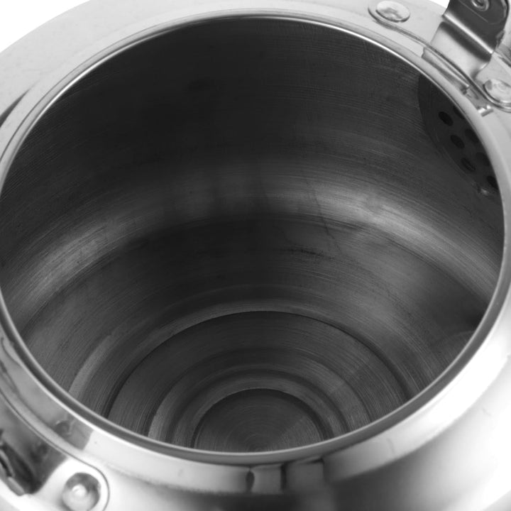 TOPBATHY Edelstahl Wasserkocher FüR Den Herd 2.5L Whistling Teekessel Mit VerbrüHungssicherem Griff
