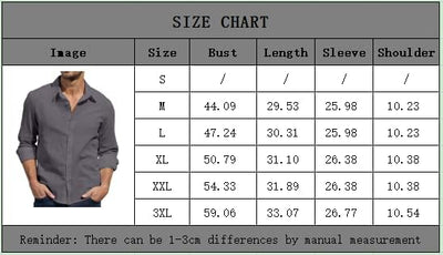 Herren Casual Leinen Shirts Button Down Hemd Hawaiian Strand Shirt S-3XL M Blau, M Blau