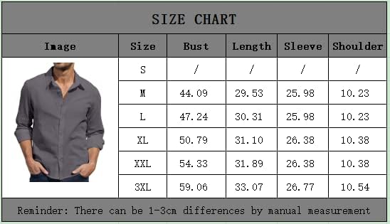 Herren Casual Leinen Shirts Button Down Hemd Hawaiian Strand Shirt S-3XL M Blau, M Blau