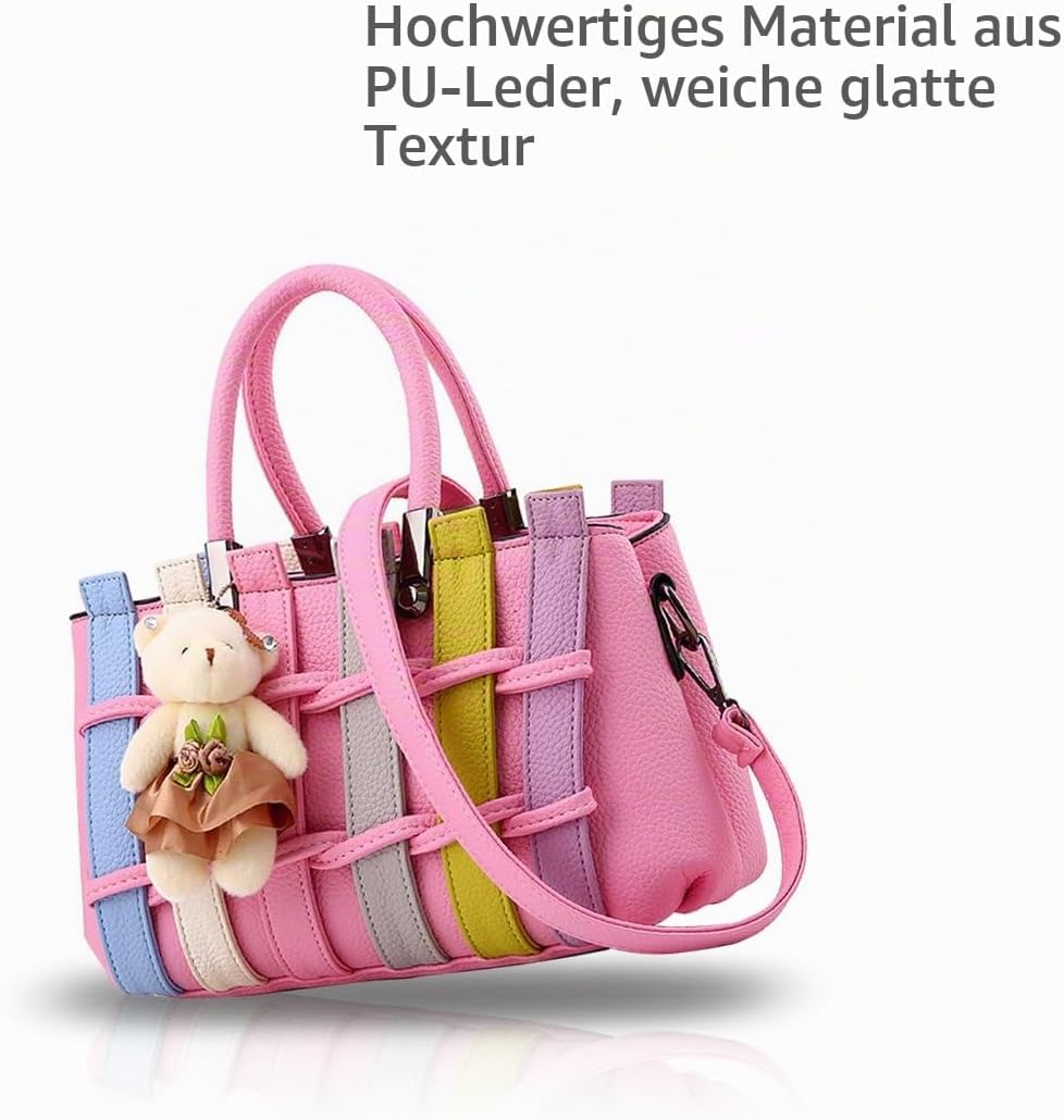 NICOLE &amp; DORIS Handtaschen für Damen Umhängetaschen Henkeltaschen Damen Handtasche die neuesten Tren