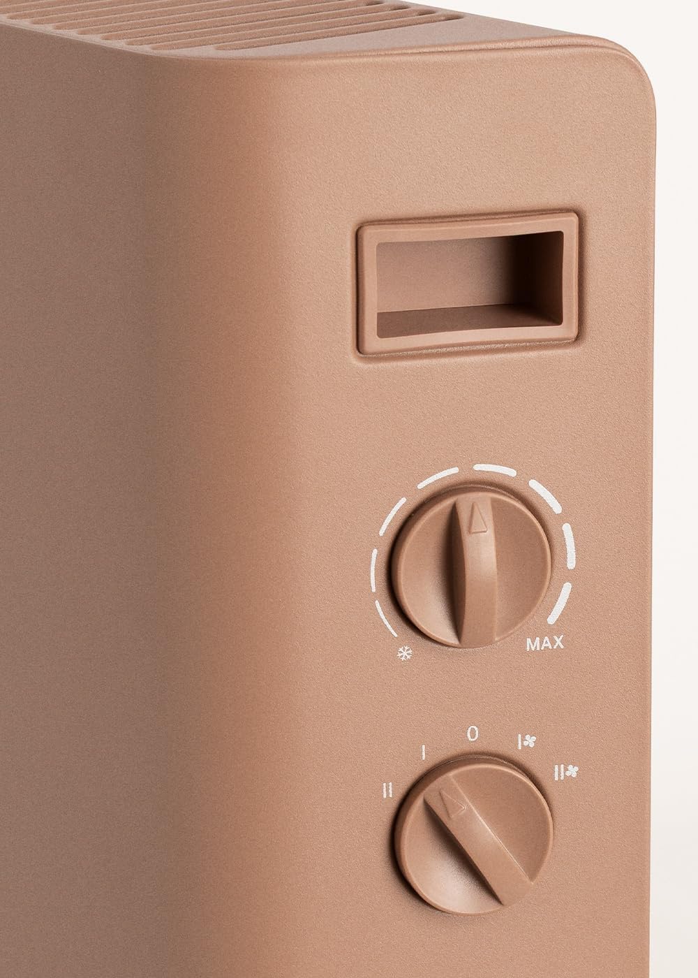 CREATE/WARM HANDY COLOURS/Konvektorheizung Mokka/Ventilator- und Warmluftfunktion, Räume bis zu 20 m
