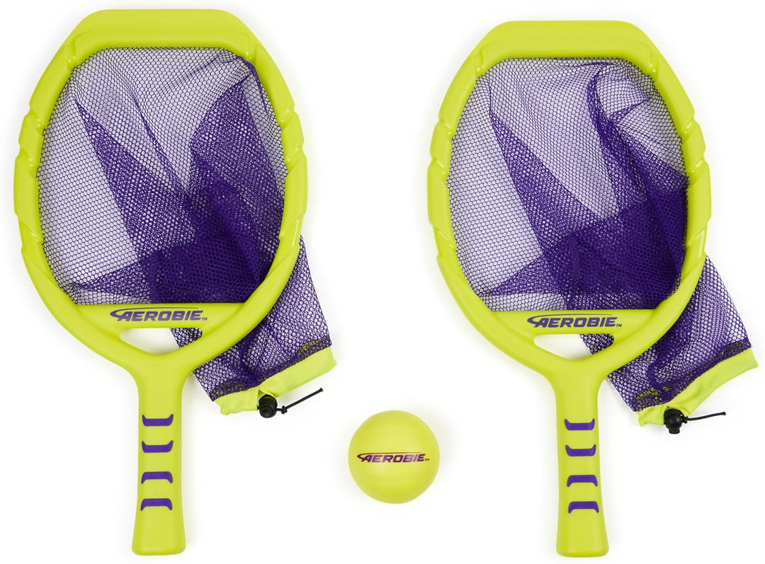 Aerobie Flingo Outdoor Tennis-Set für Kinder und Erwachsene, geeignet für Kinder und Erwachsene ab 8