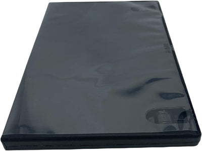 AMARAY DVD Hülle, Hüllen schwarz für 1 Disc 14mm - 25 Stück