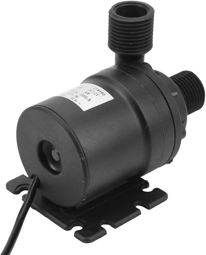 Keenso DC 12 V Bürstenlose Wasserpumpe, 30 W 8 M Tauchpumpe IP68 Wasserdicht für Wasserzirkulationss