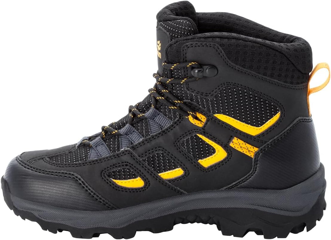Vojo Texapore Mid K, , 28 EU Black Burly Yellow, 28 EU Black Burly Yellow