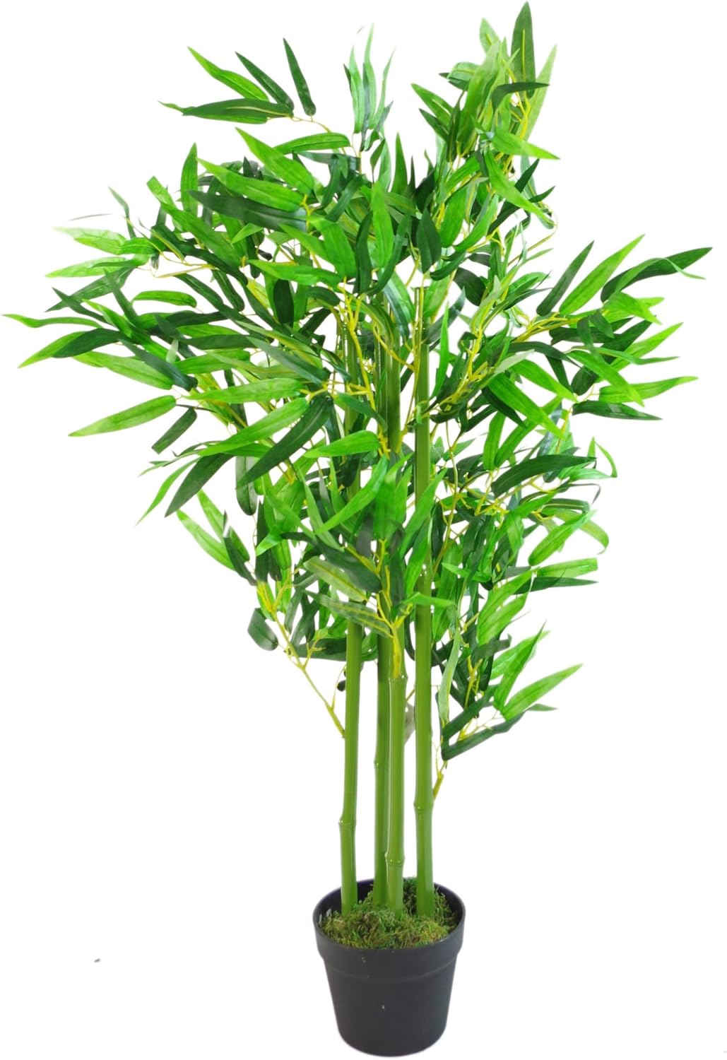 Leaf Bamboo Design UK Künstliche Bambuspflanzen/Bäume, Naturbraun Naturbraun 150 cm, Naturbraun 150