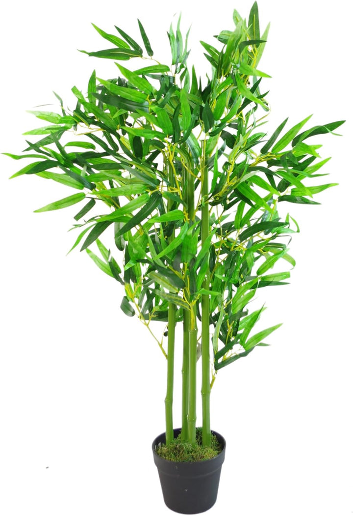 Leaf Bamboo Design UK Künstliche Bambuspflanzen/Bäume, Naturbraun Naturbraun 150 cm, Naturbraun 150
