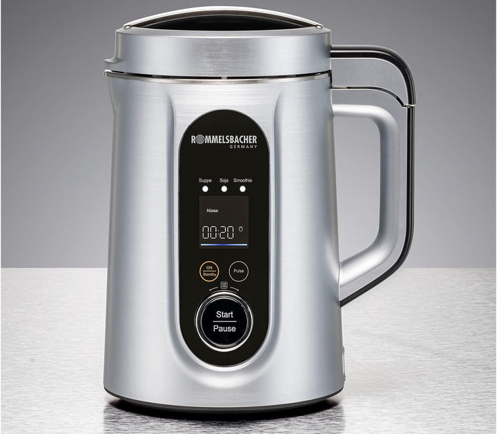 ROMMELSBACHER Veggie Drink & Suppen Bereiter SVD 1400 - Kochen, zerkleinern, pürieren, 9 Programme,