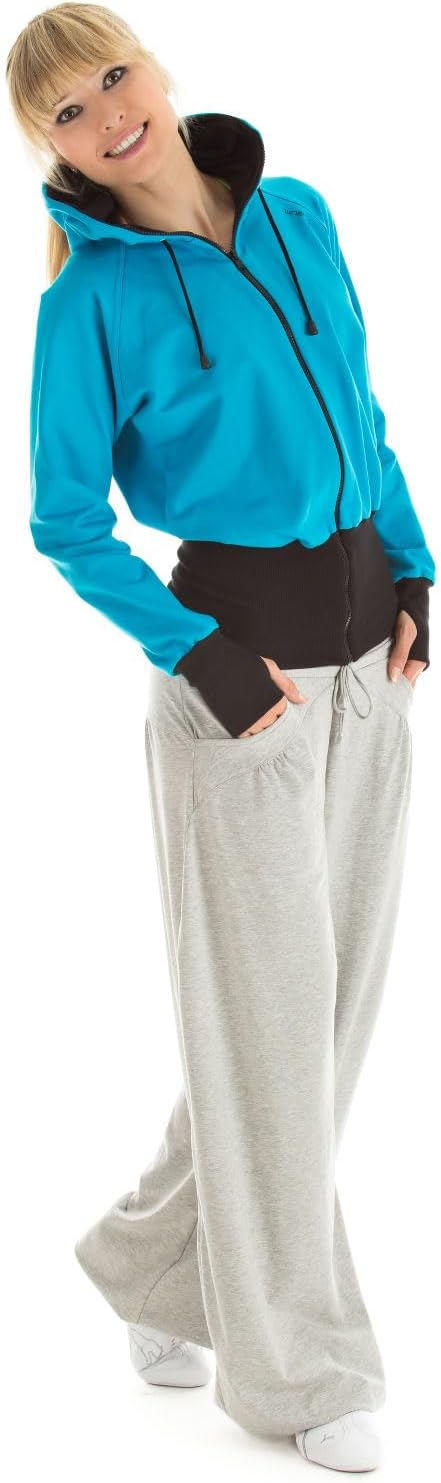 WINSHAPE Damen Trainingshose Dance Fitness Freizeit Sport XXL Grey-melange, XXL Grey-melange