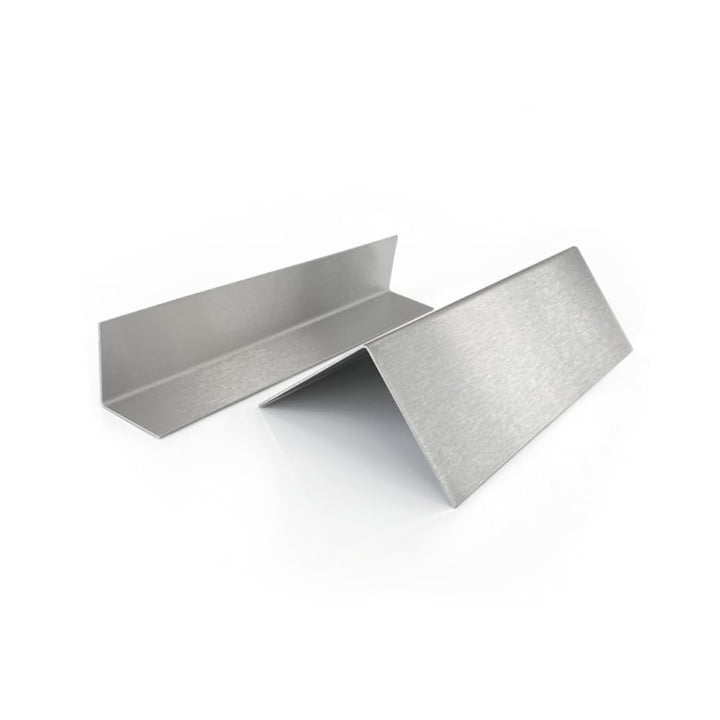Edelstahl Winkel 40 x 20mm Schliff INNEN Edelstahl V2A K240 geschliffen 2000mm 08mm stark einseitig