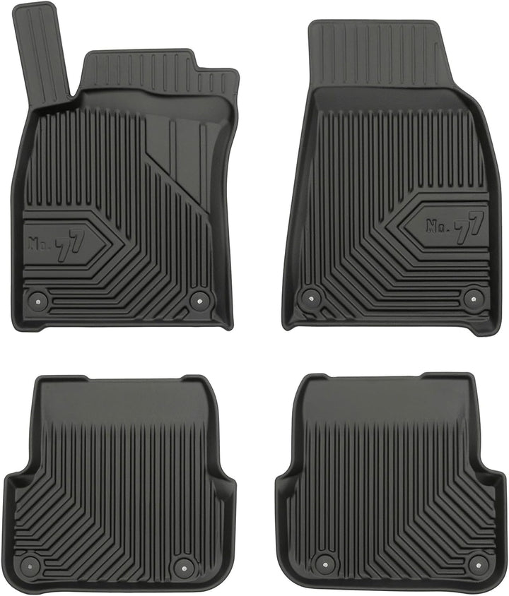 SMK Gummimatten Auto fussmatten Satz für Audi A6 C6 2006-2011 Erleben Sie einen neuen Standard des R