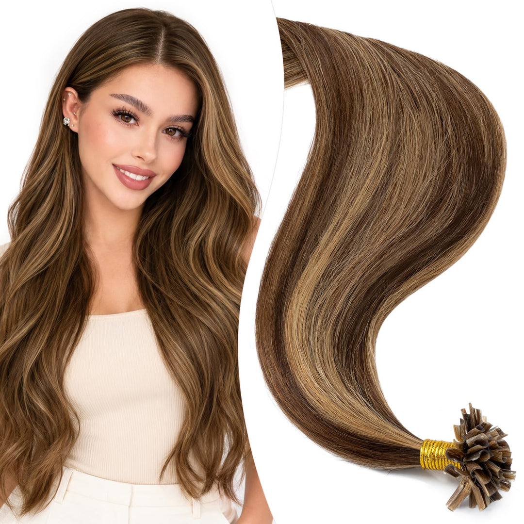 Elailite Extensions Echthaar Bonding 1g/s 50cm 