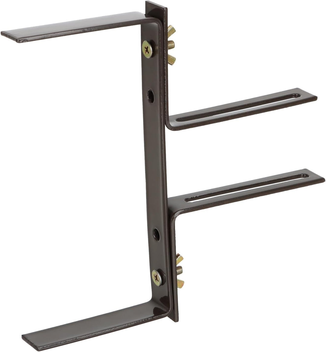 com-four® 16x Blumenkastenhalter für Balkon-Brüstungen und Geländer - Flexible Befestigung aus Metal