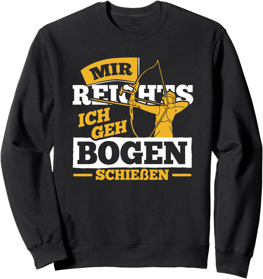 Recurvebogen Sportbogen Bogen Bogenschütze Bogenschiessen Sweatshirt