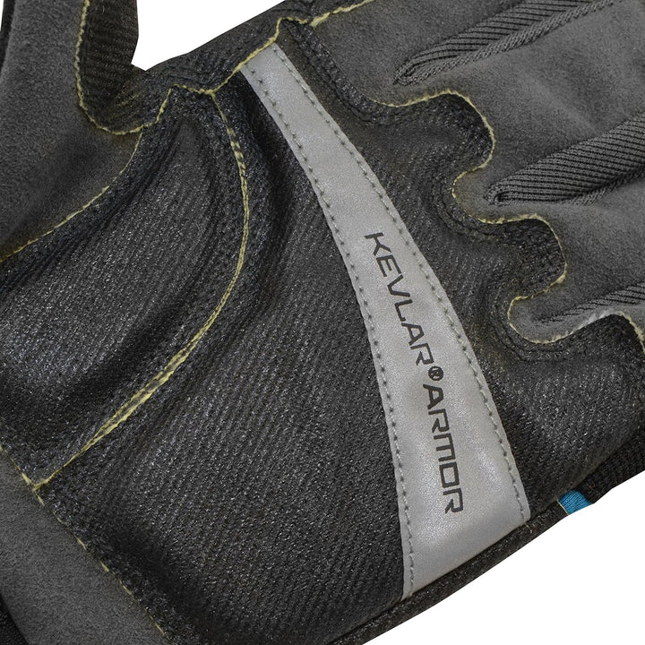 Cuda Fischerhandschuhe Offshore M blau/schwarz, M blau/schwarz