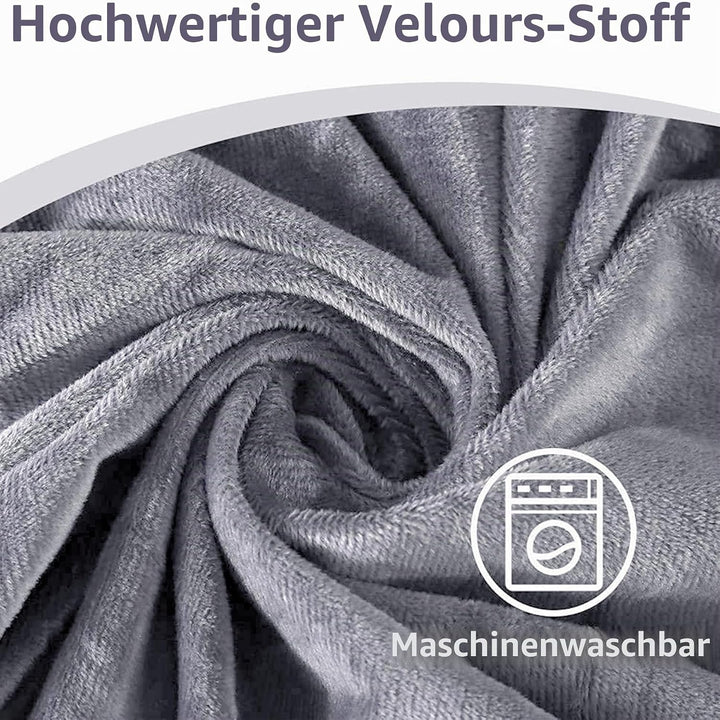 CALIYO Schwangerschaftskissen 2-teilig in U-Form, Seitenschläferkissen mit Bezug, Stillkissen gross,