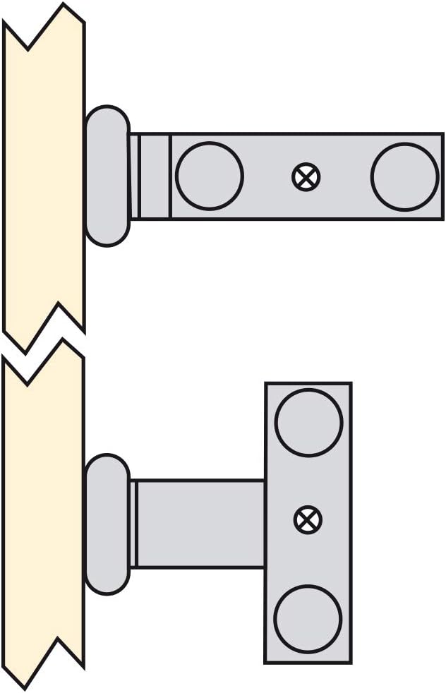 Emuca - Ausziehbarer Handtuchhalter mit 2 Armig, handtuchauszug küche oder bad aus weissem Aluminium